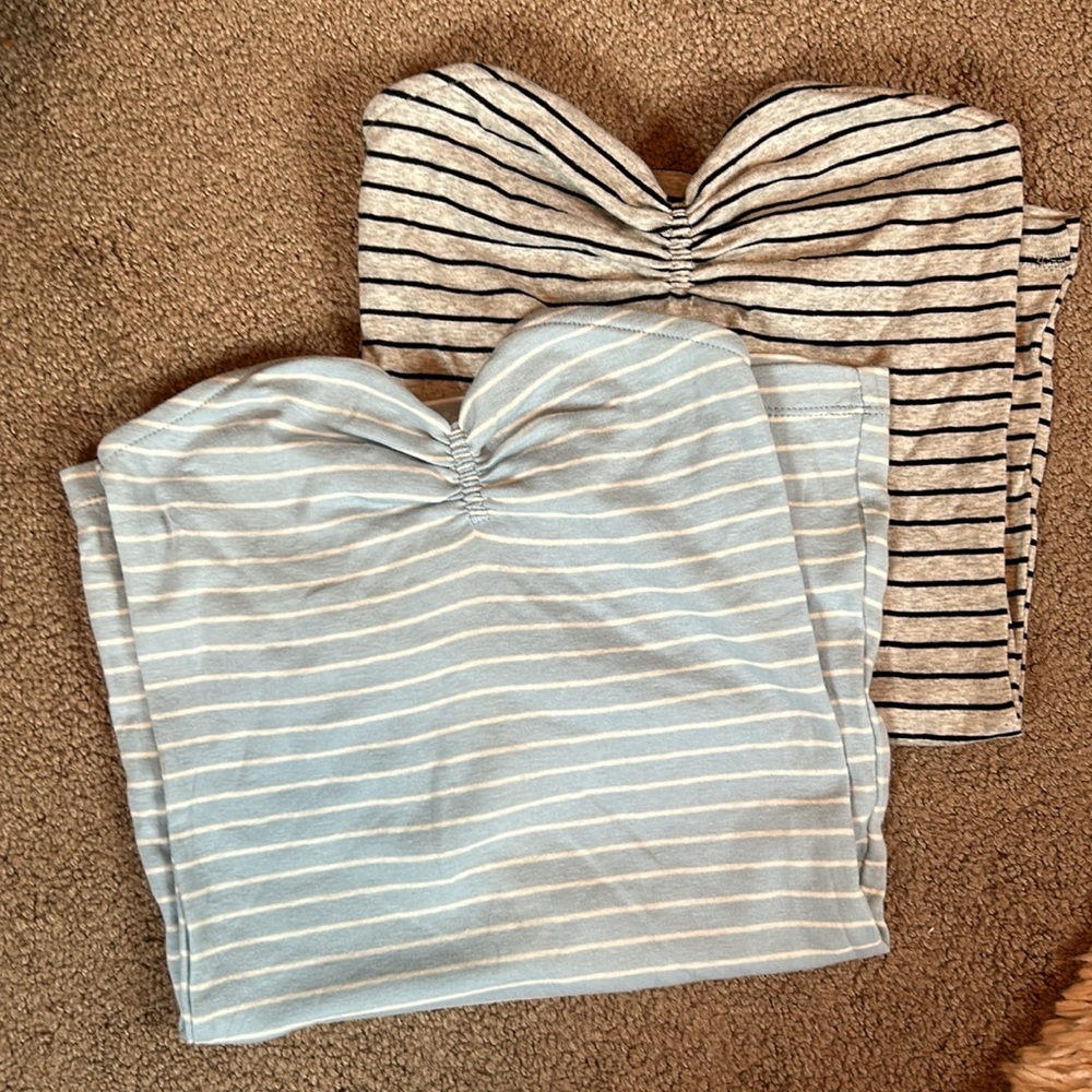 Set of 2 tube tops